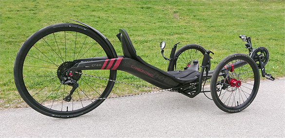 recumbent racing bike